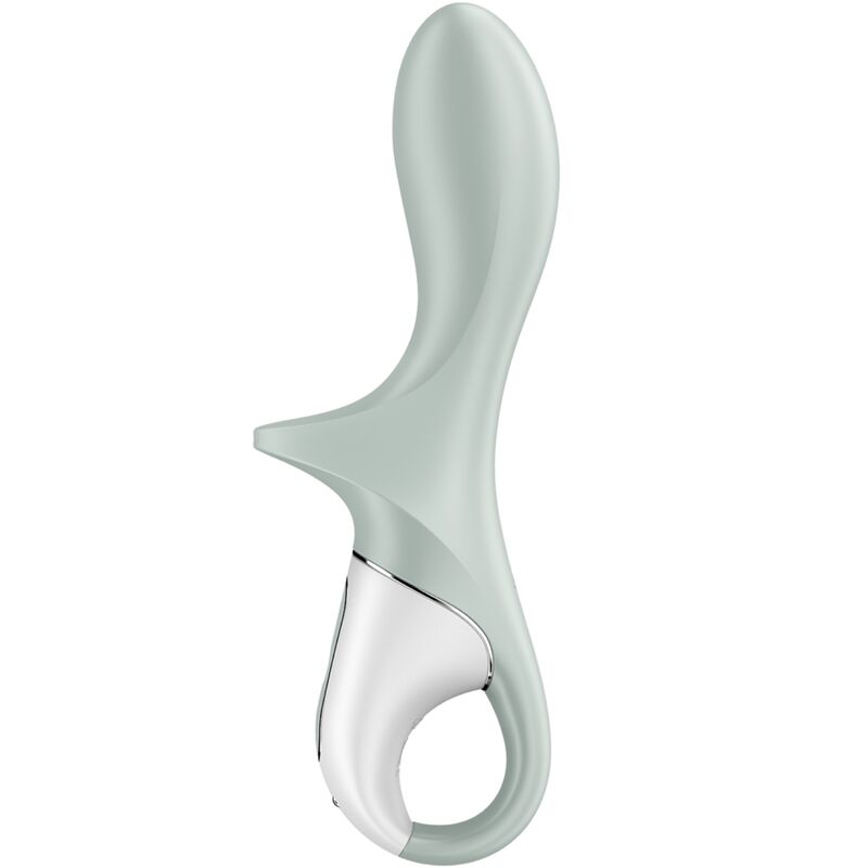 SATISFYER - AIR PUMP BOOTY 3 VIBRATEUR ANAL GONFLABLE VERT GRIS
