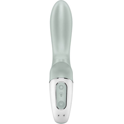 SATISFYER - AIR PUMP BOOTY 3 VIBRATEUR ANAL GONFLABLE VERT GRIS