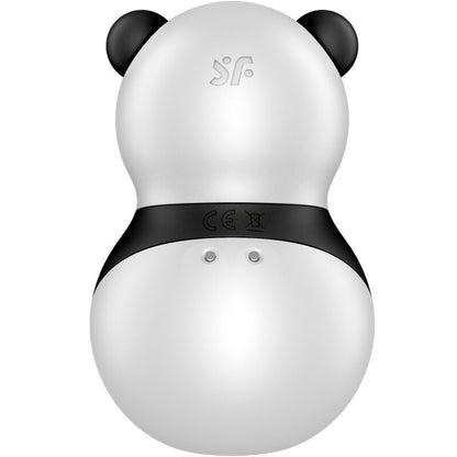 SATISFYER - STIMULATEUR ET VIBRATEUR POCKET PANDA NOIR ET BLANC