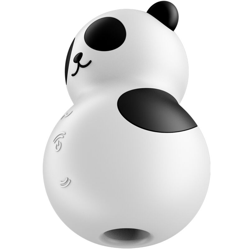 SATISFYER - STIMULATEUR ET VIBRATEUR POCKET PANDA NOIR ET BLANC