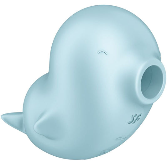 SATISFYER - STIMULATEUR ET VIBRATEUR SASSY SEAL BLEU