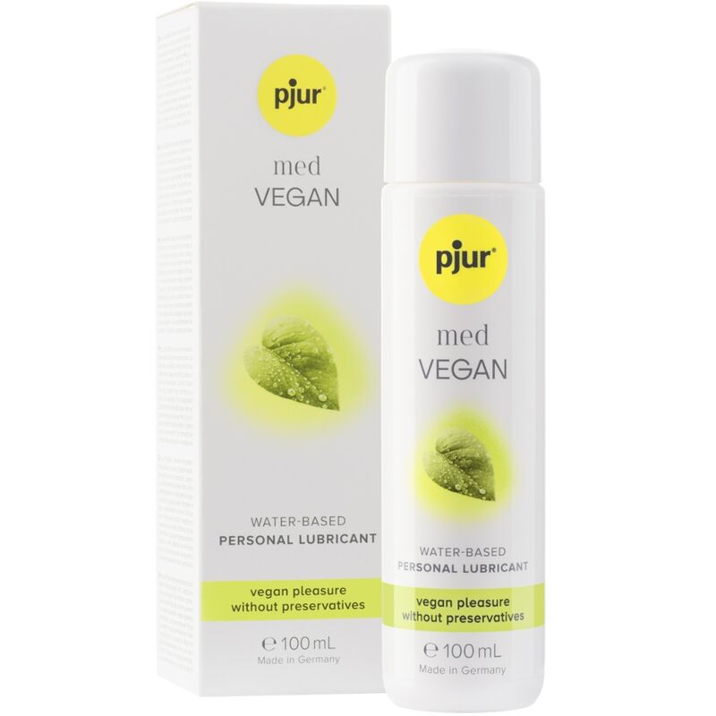 PJUR - MED VEGAN GLIDE LUBRICANTE A BASE DE AGUA 100 ML