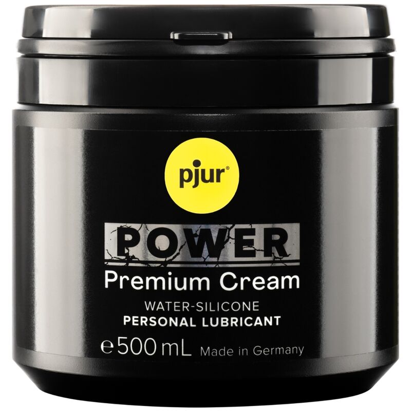 PJUR - LUBRICANTE PERSONAL POWER PREMIUM CREAM 500 ML