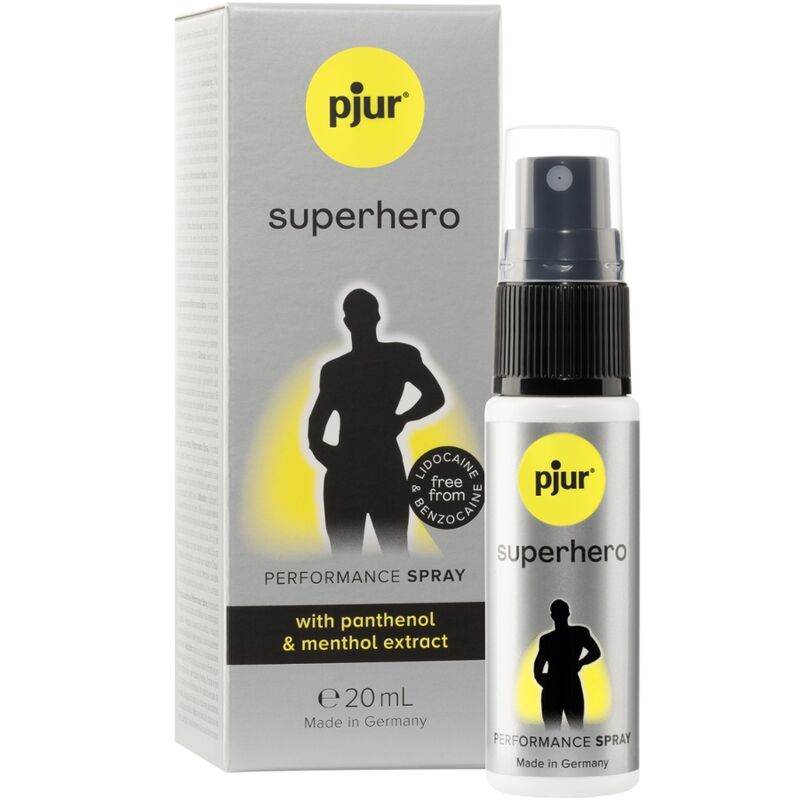 PJUR - SPRAY RETARDATEUR DE PERFORMANCE SUPERHERO 20 ML