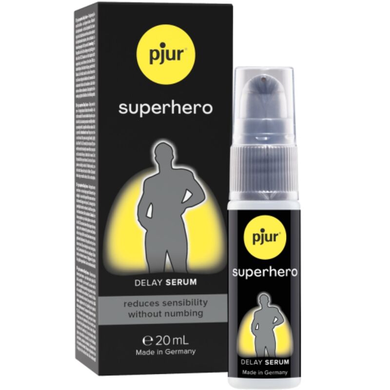 PJUR - SÉRUM RETARDATEUR CONCENTRÉ SUPERHERO 20 ML