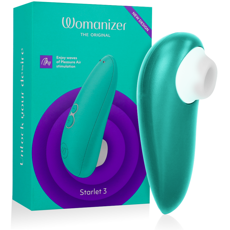 WOMANIZER - STIMULATEUR CLITORISÉ STARLET 3 TURQUOISE