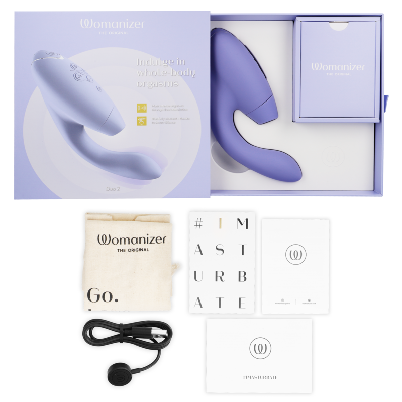 WOMANIZER - ESTIMULADOR DUO 2 LILA