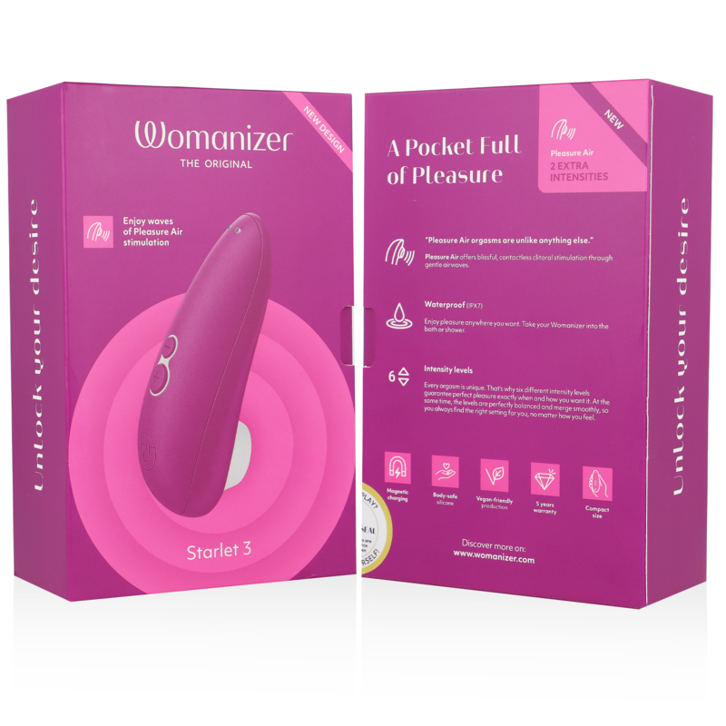 WOMANIZER - STIMULATEUR CLITORISÉ STARLET 3 VIOLET