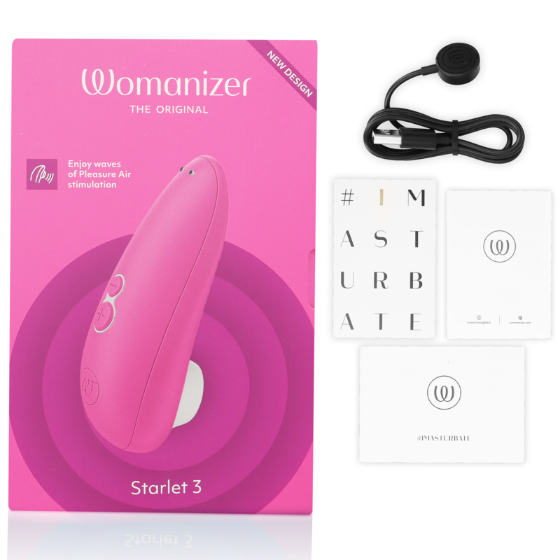 WOMANIZER - STIMULATEUR CLITORISÉ STARLET 3 ROSE