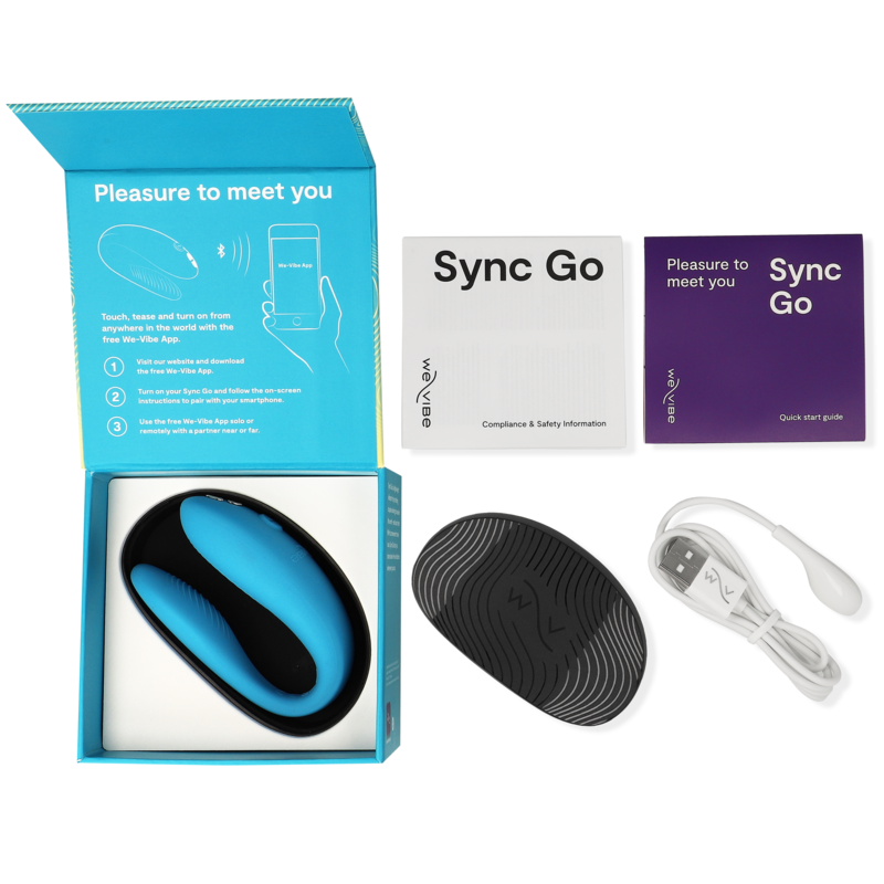 WE-VIBE - SYNC GO DUAL STIMULATOR VIOLET