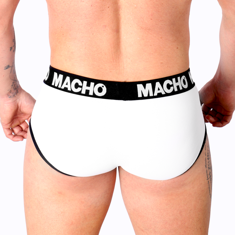 MÂCHO - MS30BL SLIP BLANC S