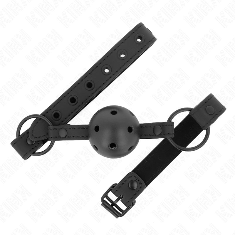 KINK - 4.5 CM NEOPRENE BALL GAG 63.5 X 2 CM ADJUSTABLE 41 X 59 CM