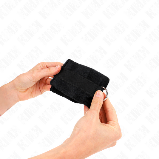 KINK - Bandes de poignets pour débutants noires 30 x 7 cm