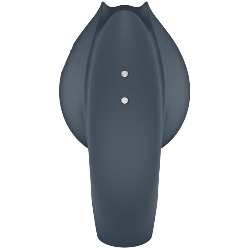 SATISFYER - PERFECT PAIR 2 MULTIVIBRATEUR 2 EN 1 ANNEAU PÉNITENSIF ET STIMULATEUR DE DOIGTS GRIS