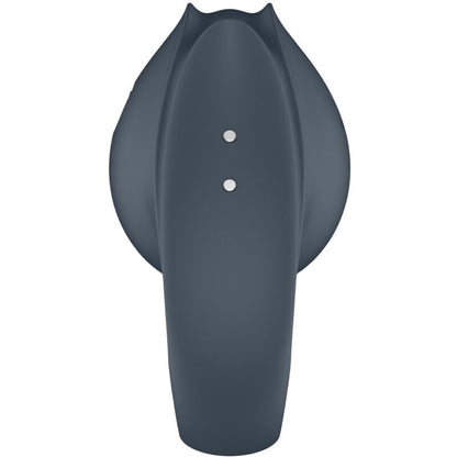 SATISFYER - PERFECT PAIR 2 MULTIVIBRATEUR 2 EN 1 ANNEAU PÉNITENSIF ET STIMULATEUR DE DOIGTS GRIS