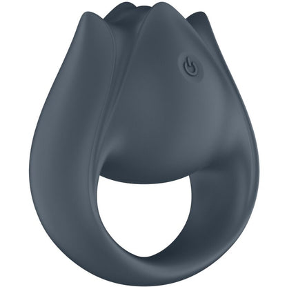 SATISFYER - PERFECT PAIR 2 MULTIVIBRATEUR 2 EN 1 ANNEAU PÉNITENSIF ET STIMULATEUR DE DOIGTS GRIS