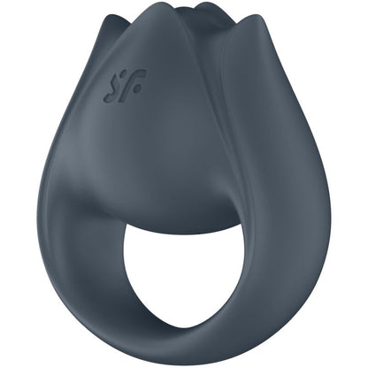 SATISFYER - PERFECT PAIR 2 MULTIVIBRATEUR 2 EN 1 ANNEAU PÉNITENSIF ET STIMULATEUR DE DOIGTS GRIS
