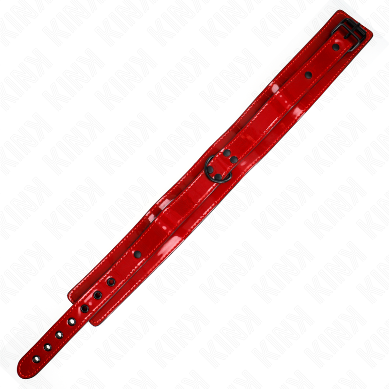 KINK - COLLIER RÉGLABLE ROUGE VIN 37,5-49,5 CM X 5 CM