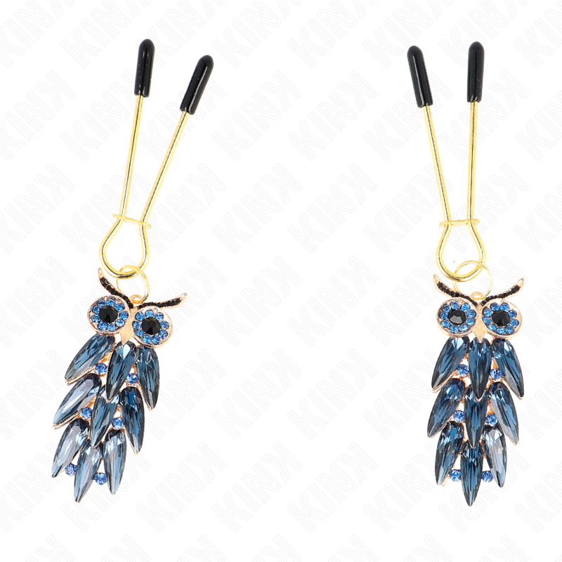 KINK - OWL CHARM NIPPLE CLAMPS 6 CM