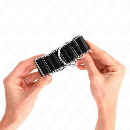 KINK - SUPPORT DE POIGNET ARTICULÉ FIN NOIR RÉGLABLE 16-22 CM X 3,5 CM