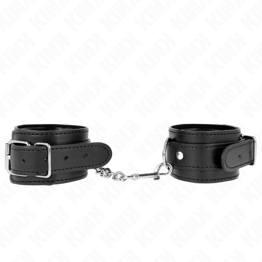 KINK - BRACELETS NOIRS FINS RÉGLABLES 21-33 CM