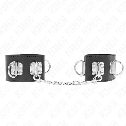 KINK - SUPPORT DE POIGNET MULTIPOSITIONS AVEC FERMETURE À CADENAS NOIR RÉGLABLE 16-23 CM X 5,5 CM