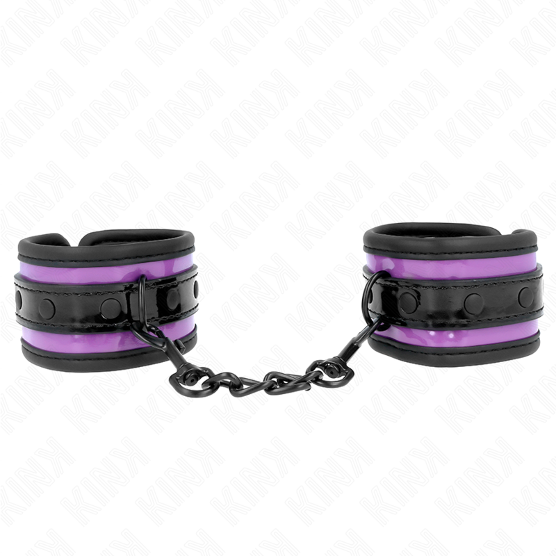 KINK - BRACELETS EN NÉOPRÈNE LILAS RÉGLABLES 21-28 CM X 5 CM