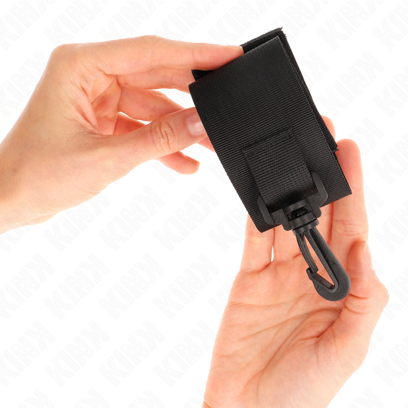 KINK - BRACELETS EN NYLON NOIR