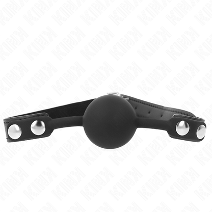 KINK - BÂILLON-BOULE EN SILICONE 4 CM MODÈLE 1 60 x 2 CM