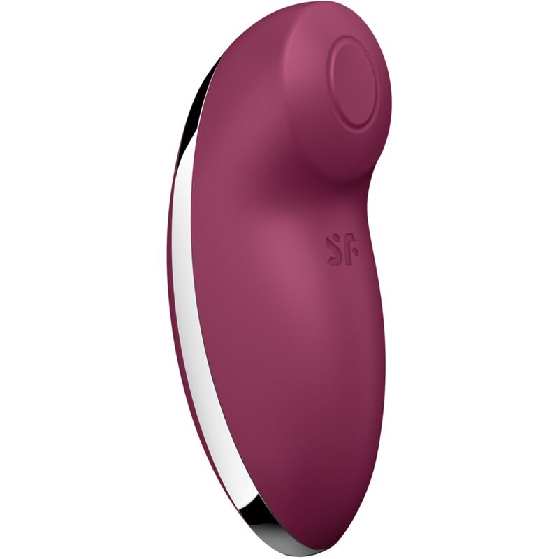 SATISFYER - TAP &amp; CLIMAX 2 VIBRATOR &amp; STIMULATOR RED