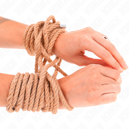 KINK - 10 METERS HEMP ROPE WITH METAL HEAD