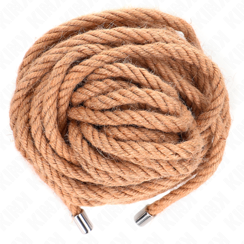 KINK - 10 METERS HEMP ROPE WITH METAL HEAD