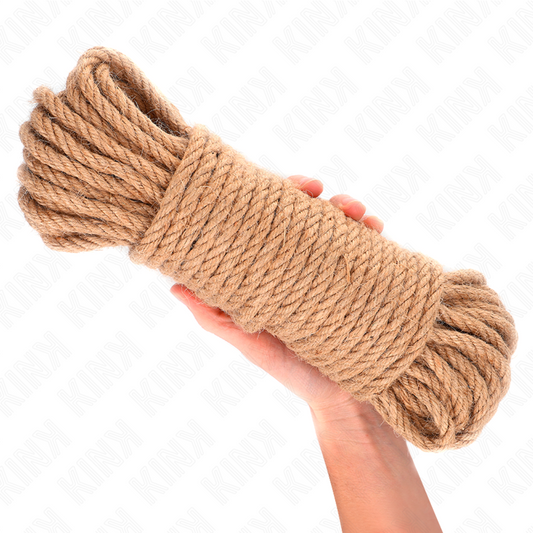 KINK - 20 METERS HEMP ROPE WITH METAL HEAD