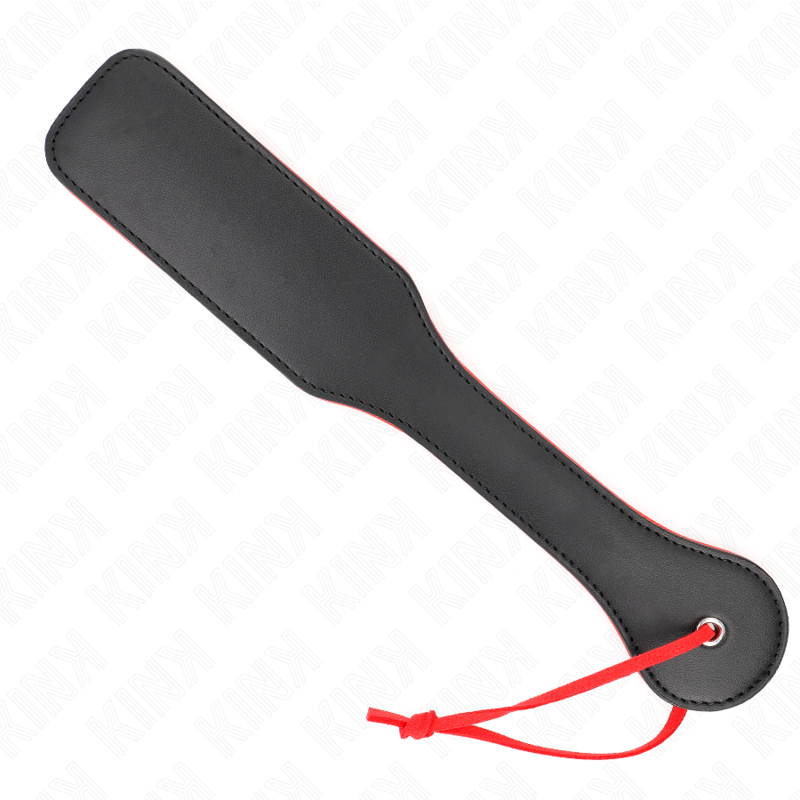 KINK - DOUBLE-SIDED PADDLE RED AND BLACK 32 X 6 CM