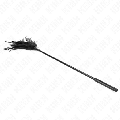 KINK - PLUMES À CHATOUILLER MULTIPLES NOIRES 45 CM