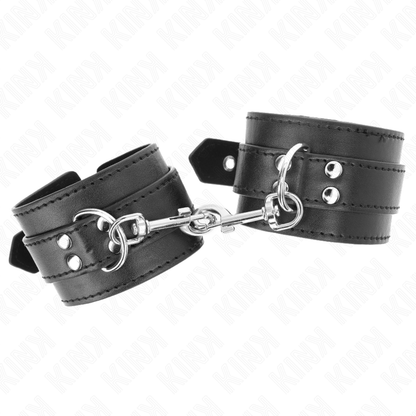 KINK - BRACELETS CLOUTÉS NOIRS 35 X 6 CM