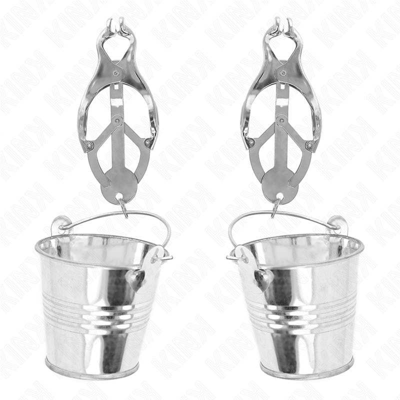 KINK - JAPANESE STYLE NIPPLE CLAMPS WITH SILVER CUBES
