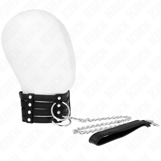 KINK - LAISSE-COLLER STYLE SUB 65 CM RÉGLABLE 35-51 CM X 7 CM