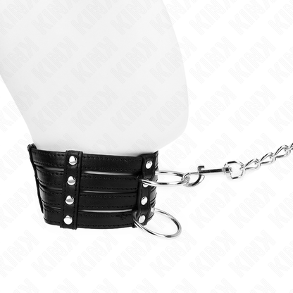 KINK - LAISSE-COLLER STYLE SUB 65 CM RÉGLABLE 35-51 CM X 7 CM