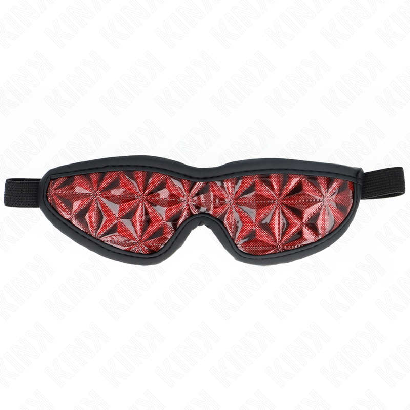 KINK - BANDAGE MOTIF LOSANGE ROUGE 20,5 x 6 CM