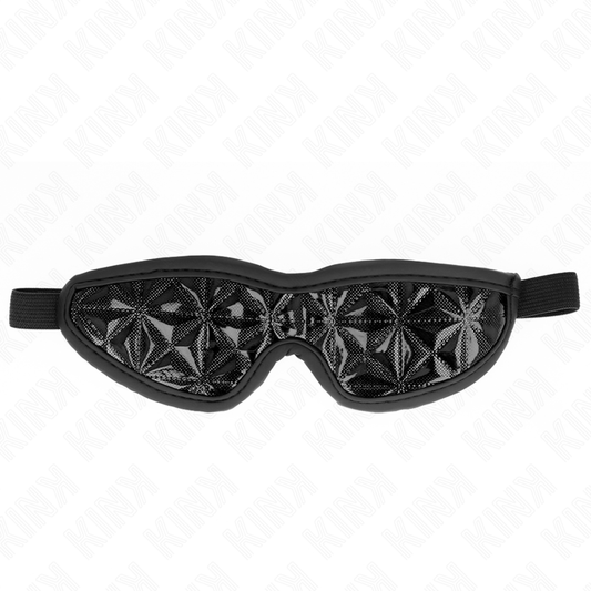 KINK - BANDAGE MOTIF LOSANGE NOIR 20,5 x 6 CM