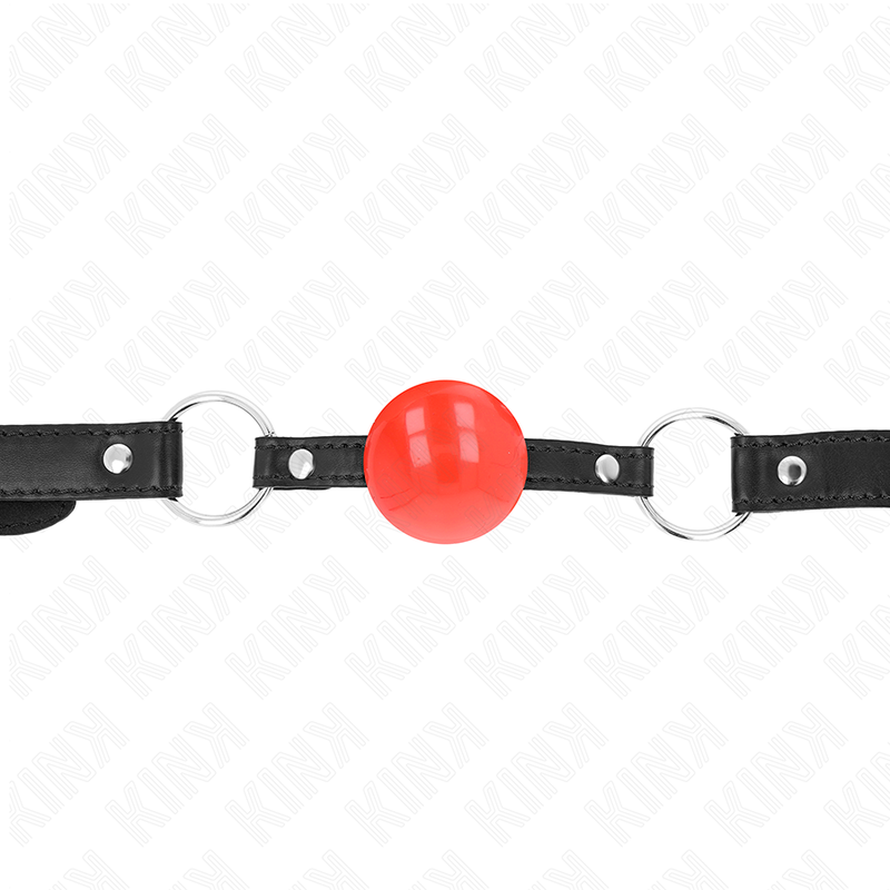 KINK - 4 CM TPE RED BALL GAG 60 x 2 CM