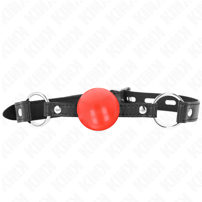 KINK - 4 CM TPE RED BALL GAG 60 x 2 CM