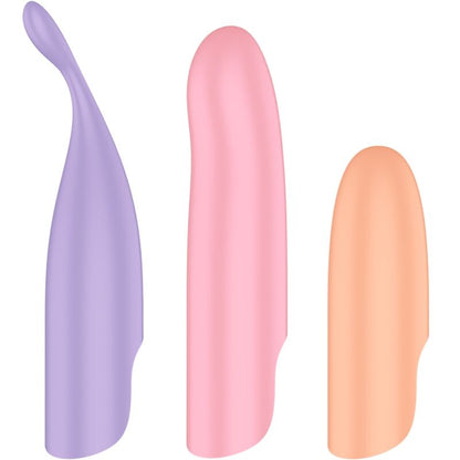 SATISFYER - ENSEMBLE DE QUATRE VIBRATEURS LUDIQUES 4 EN 1 + POWER BULLET