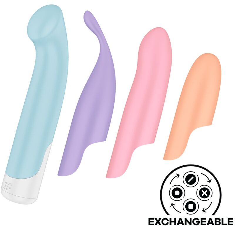 SATISFYER - ENSEMBLE DE QUATRE VIBRATEURS LUDIQUES 4 EN 1 + POWER BULLET