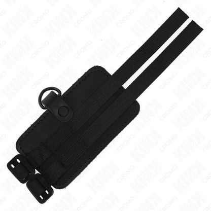 KINK - ANNEAU PÉNITENTIAIRE EN CUIR AVEC SANGLES RÉGLABLES