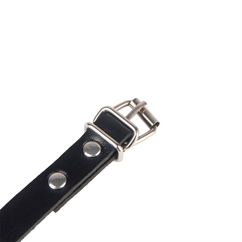 SUBBLIME - 953690 MENOTTES CEINTURE DE BONDAGE NOIRE TAILLE UNIQUE