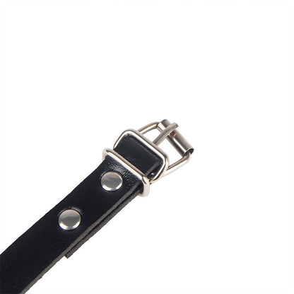 SUBBLIME - 953690 MENOTTES CEINTURE DE BONDAGE NOIRE TAILLE UNIQUE