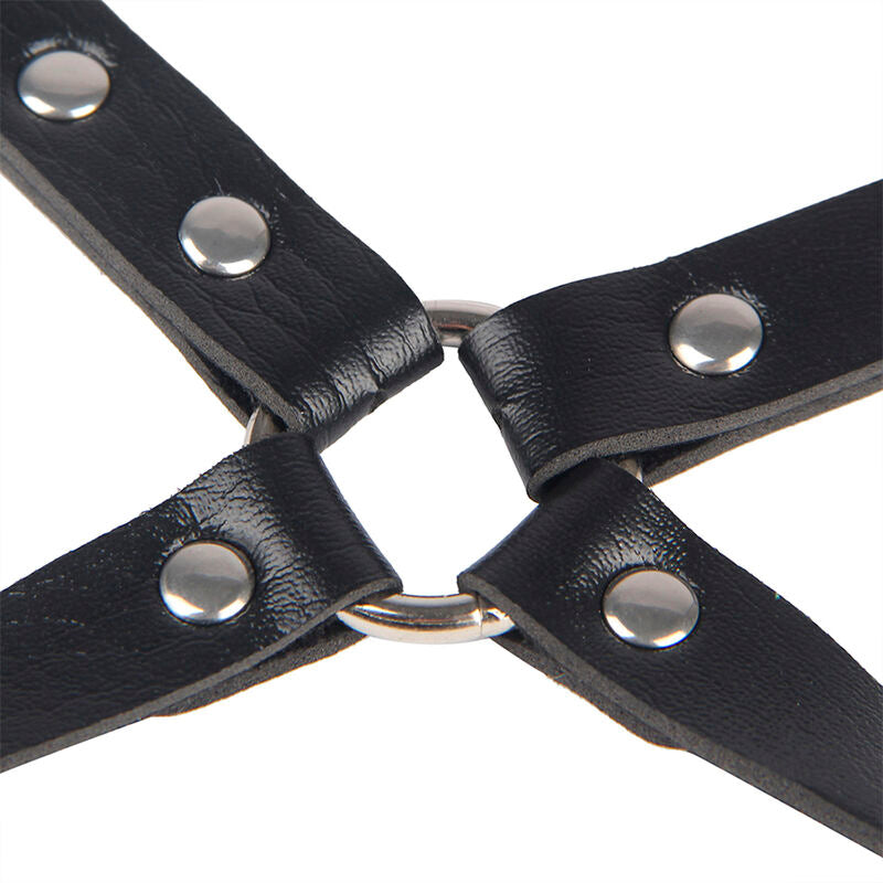 SUBBLIME - 953690 MENOTTES CEINTURE DE BONDAGE NOIRE TAILLE UNIQUE