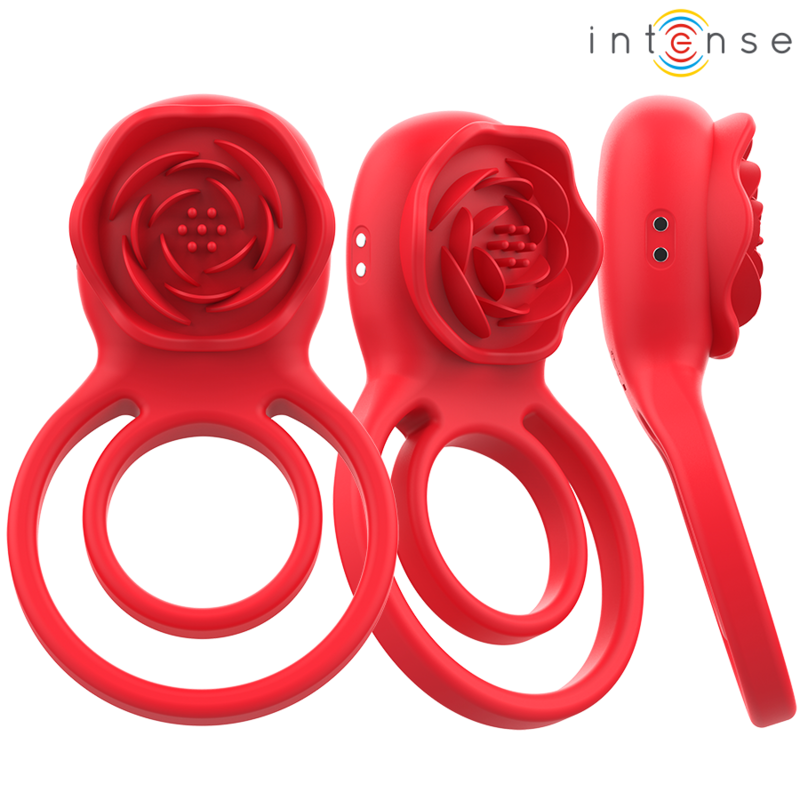 INTENSE - GAIL PINK STIMULANT 10 VIBRATIONS TÉLÉCOMMANDE ROUGE